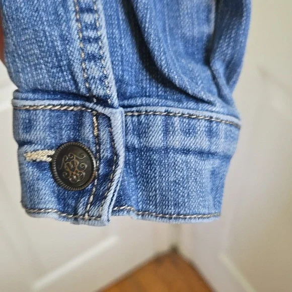 Blue Denim Jacket With Hello Kitty Ladybug - Picture 5 of 5
